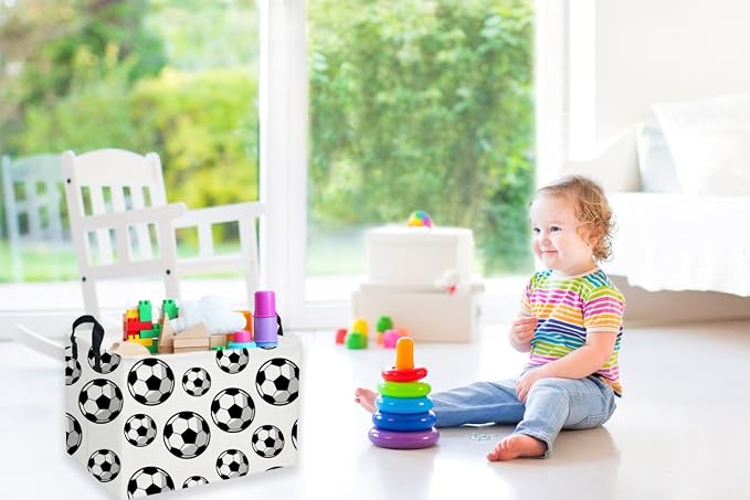 Rectangular Soccer Basket, Easter Baskets - Image 4