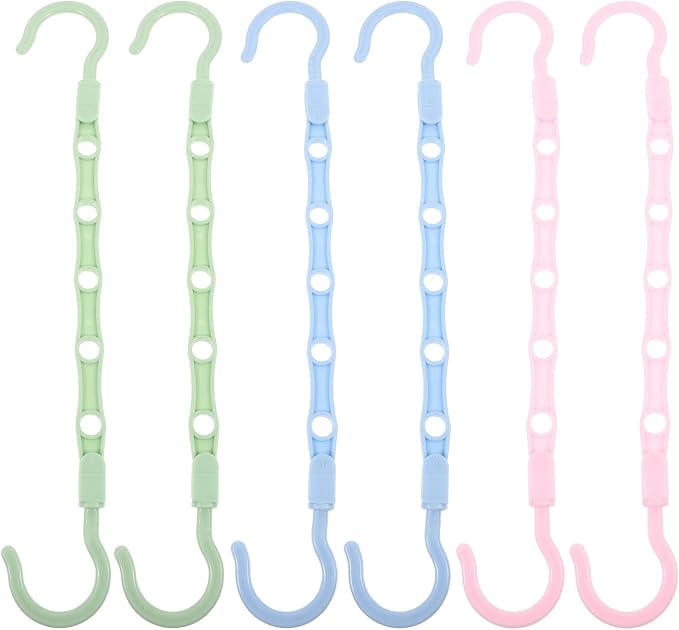 6pcs Multifunctional Rotatable Foldable Wardrobe Hangers by Unknown