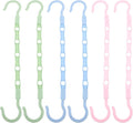 6pcs Multifunctional Rotatable Foldable Wardrobe Hangers by Unknown