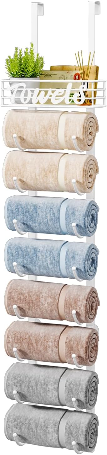 HapiRm Towel Racks for Bathroom Storage by HapiRm