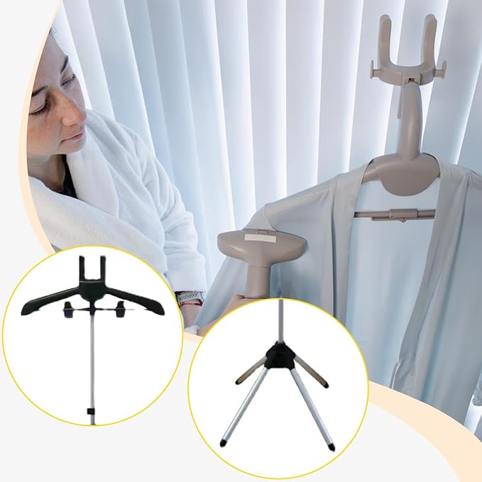 Clothes Steamer Stand Garment Hanger Rack, Premium Space Saving Durability - Image 3