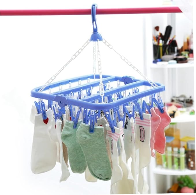 Foldable Clip and Drip Drying Rack - Image 2