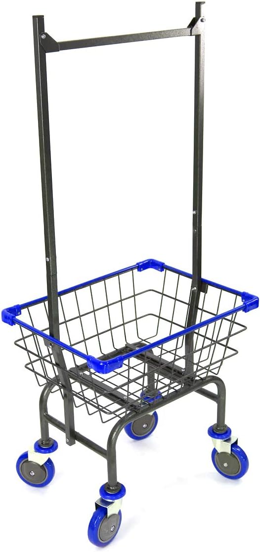 Laundry Cart Grey Powder Coated - Image 4