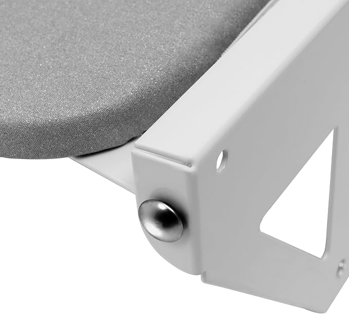 Wall-Mounted Fold-Down Ironing Board 39.6" x 13" Space-Saving Wall Mount - Image 8