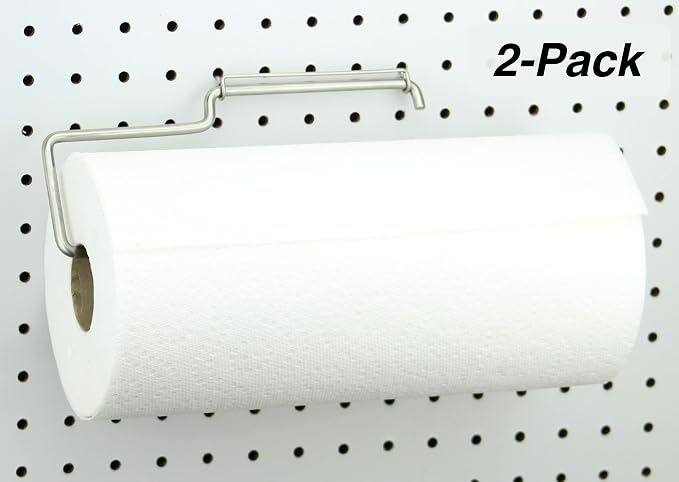RightArrange Pegboard Paper Towel Holder, Laundry or Craft Room - Image 5