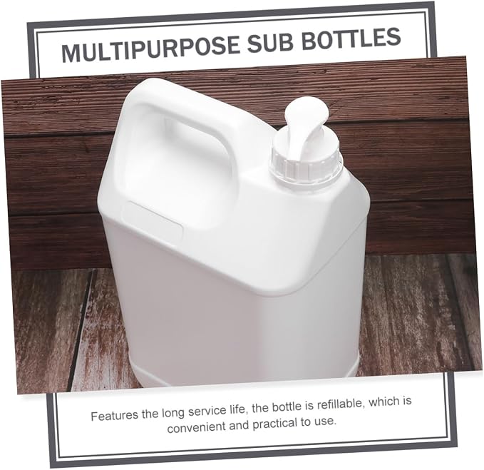 NOLITOY Laundry Pump Bottle Pitcher Squeeze Bottle Detergent Dispenser Easy to - Image 6