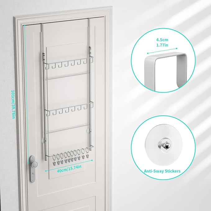 HapiRm Over Door Hat Rack - Image 8