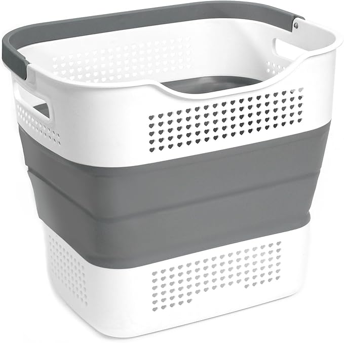 GREATLINK Foldable Laundry Basket Collapsible Laundry Hamper, Laundry Basket by GREATLINK