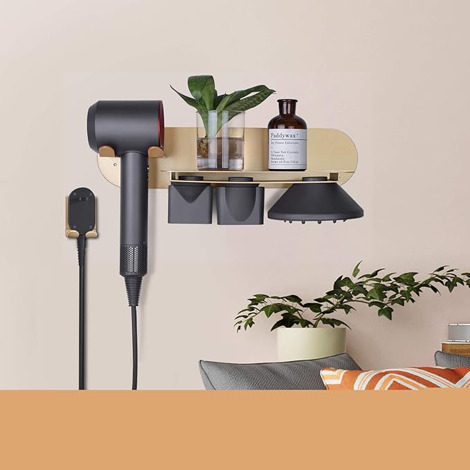 FLE Hair Dryer Holder Wall Mounted - Image 2