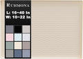 URMONA 19'' x 19'' Waterproof Silicone Under Sink Mat Cabinet and Counter by URMONA