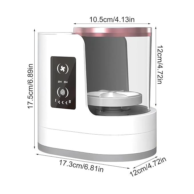 Makeup Brush Cleaner Machine, Portable Washer Device - Image 2