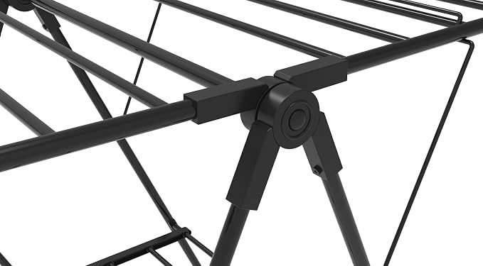 EZHOME Large Foldaway Laundry Rack, Heavy Duty, Collapsible, Space-Saving - Image 5