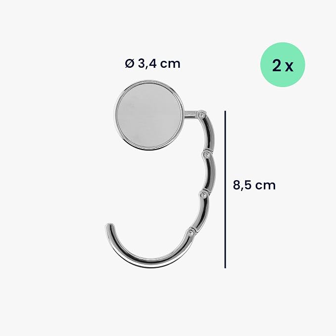 kwmobile Purse Hook for Table - Image 6