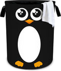 Penguin Laundry Basket Storage Bin Foldable Laundry Hamper Clothes Storage by Bzocm