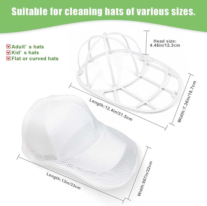 Hat Washer Cage for Washing Machine, Cap Washer - Image 2