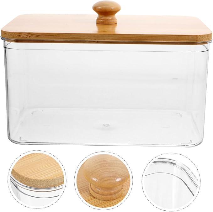 Laundry Storage Bin Lids Dryer Sheet Holder Scent Booster Beads Container - Image 8
