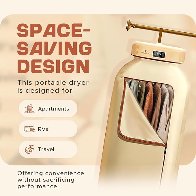 Portable Clothes Dryer for Laundry - Image 2