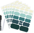 Removable Label Stickers for Jars, Self-Adhesive Chalkboard Labels Waterproof by JaoNanl
