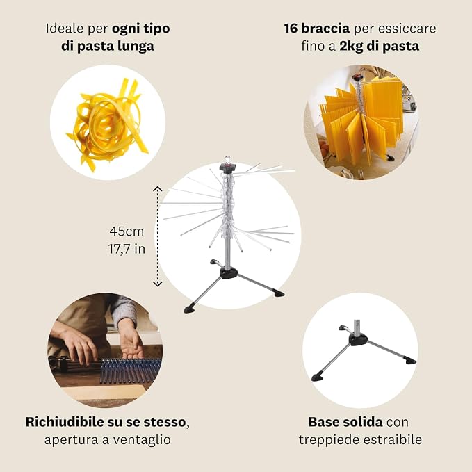 MARCATO Pasta Drying Rack - Image 5