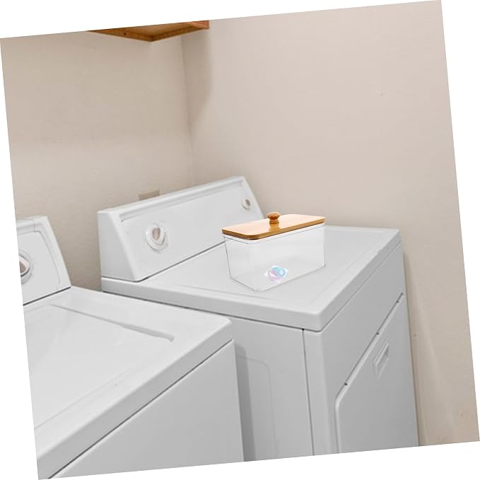 Laundry Storage Bin Lids Dryer Sheet Holder Scent Booster Beads Container - Image 5
