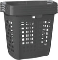 Sterilite 4-Pack 2.1 Bushel Ultra Easy Carry Hamper, Laundry Basket Organizer by Sterilite