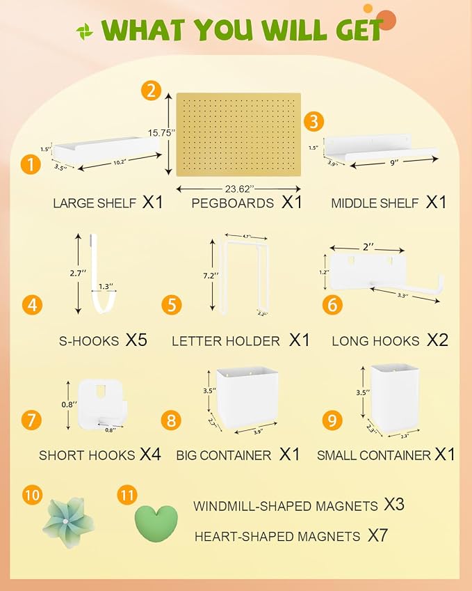 Metal Pegboard Kit — Carbon Steel Pegboards - Image 3