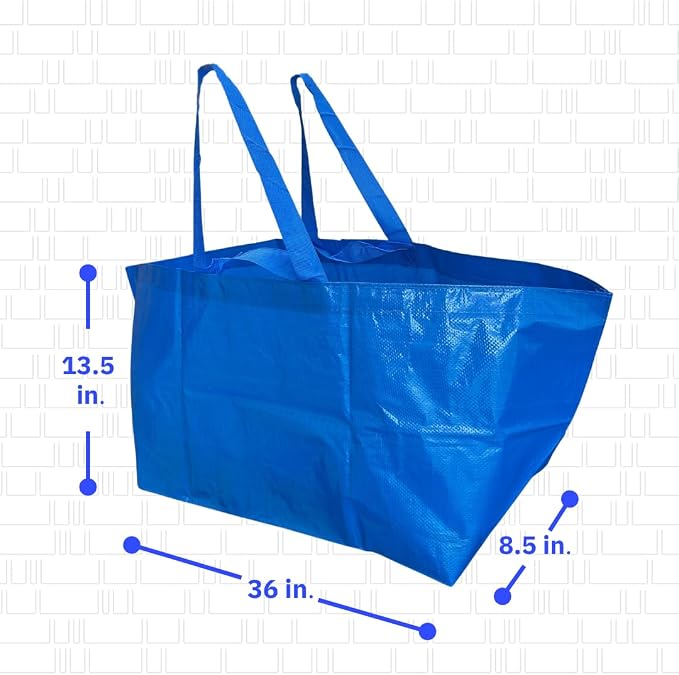 DURASACK Haul-It-All Extra-Large Reusable Shopping Bag – Heavy Duty Open-Top - Image 2
