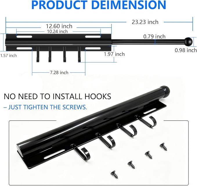Valet Rod for Closets Pull Out - Image 2