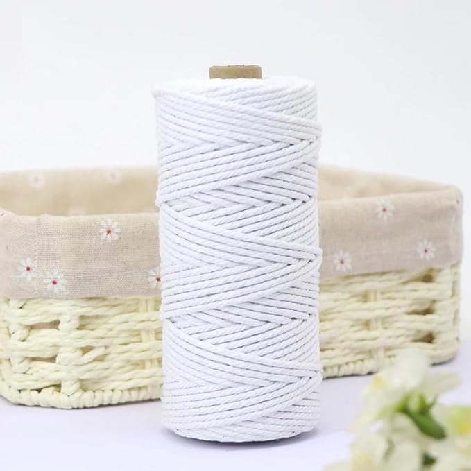 2/3/4mm Twine Cotton Colored Bakers Twine 109Yard Macrame Cord by Unknown