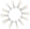 12pcs Heavy Duty Plastic Clothes Pins Windproof Quilt Drying Clips No Trace by HYTROVE