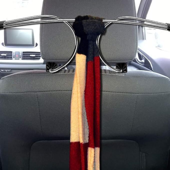 Car Seat Coat Rack Hanger Headrest Car Clothes Holder Jacket Suit Coat Hanger - Image 2