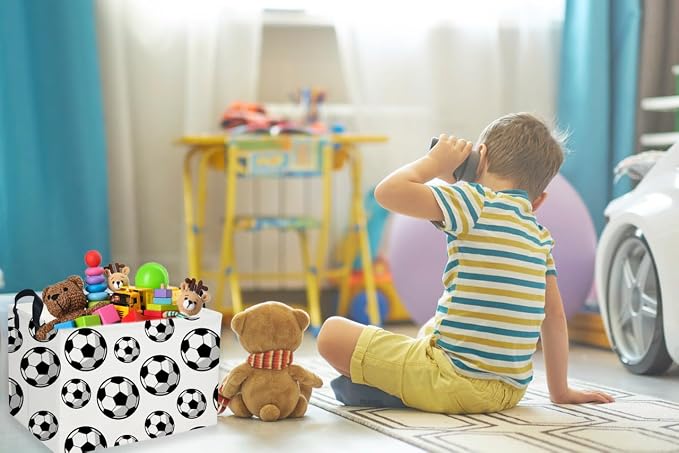 Rectangular Soccer Basket, Easter Baskets - Image 3