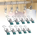 30 PCS Stainless Steel Laundry Hanging Hooks, Anti-rust Space-saving Clothespin by Drkicsy