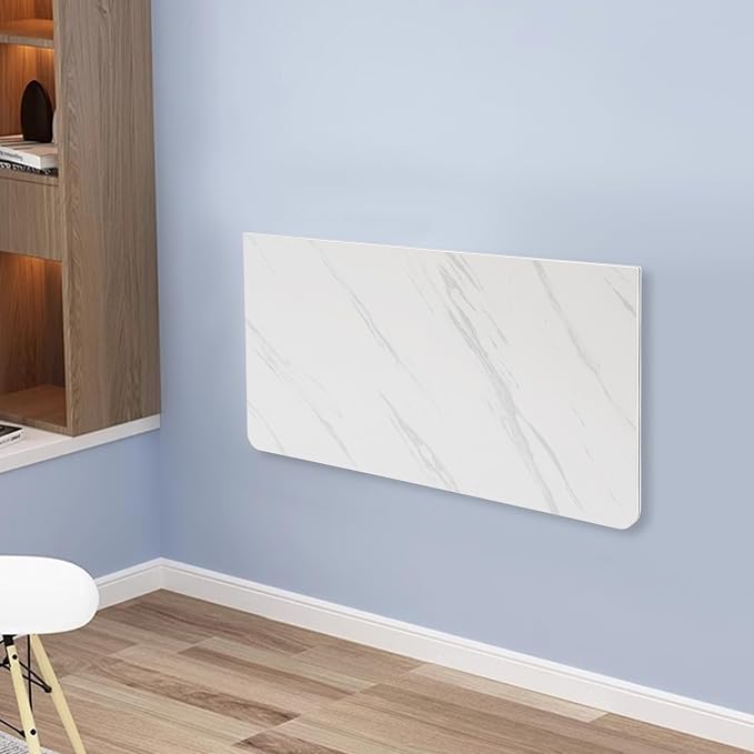 31.5in×15.75in Wall Mounted Folding Table, Wall Mount Fold Down Table, Hanging - Image 4