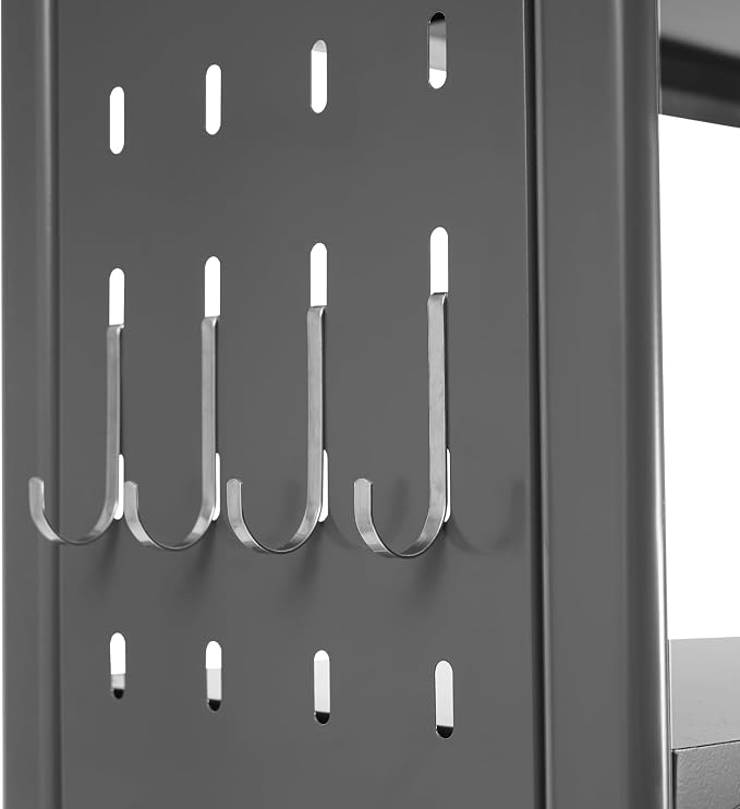 3-Tier Expandable Over Toilet Washing Machine Dryer Storage Utility Rack - Image 6