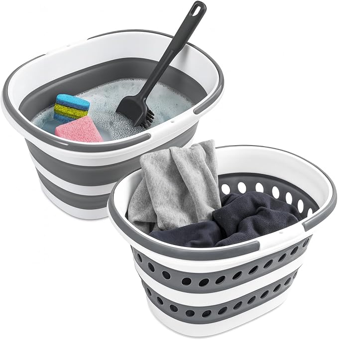 2 Packs Collapsible Bucket by Aertiavty