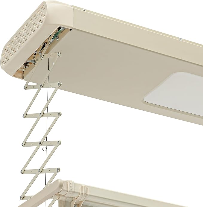 Electric Clothes Airing Rack, Adjustable Ceiling Mounted Smart Control Clothes - Image 5