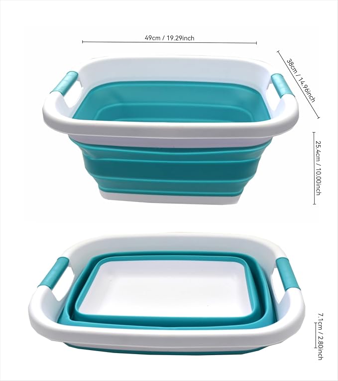 SAMMART 25L Collapsible Laundry Basket - Image 2