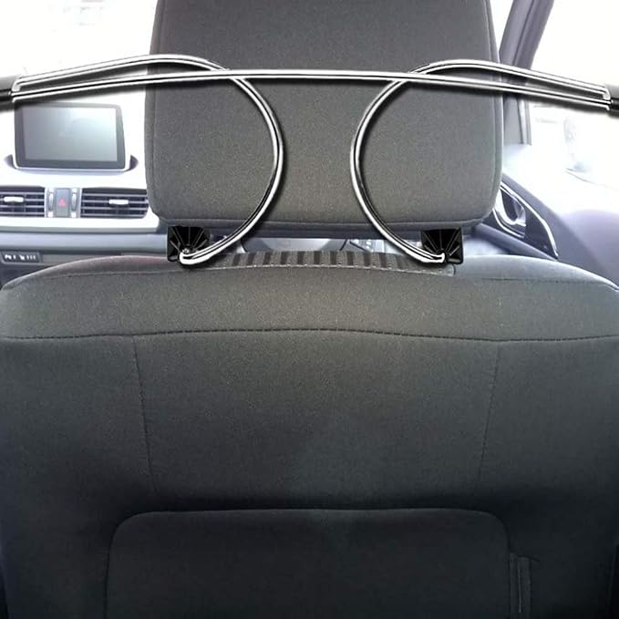 Car Seat Coat Rack Hanger Headrest Car Clothes Holder Jacket Suit Coat Hanger - Image 3