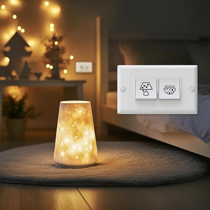 400 Pcs Light Switch Sticker Labels, 20 Designs Transparent Switch ID Stickers - Image 5