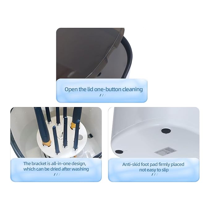 Electric Makeup Brush Cleaner Machine, Portable Compact Design - Image 7