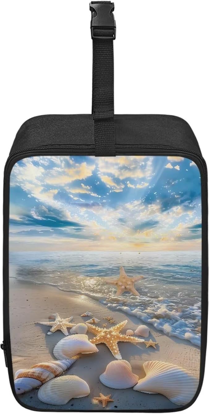 Beach Shell Garment Steamer Case Lightweight Travel Iron Storage Bag Portable by YUVAMAGIMO