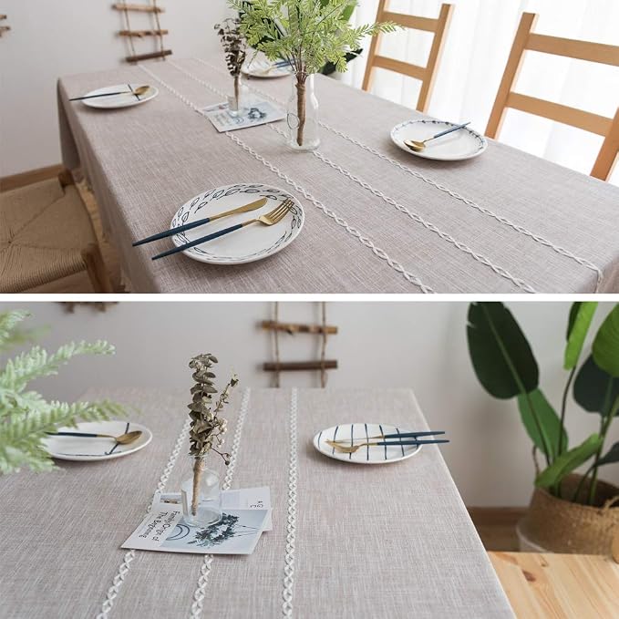 Pahajim Striped Tablecloth Rectangle - Image 4