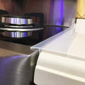 Kitchen Stove countertop Gap Covers, 25 inch Long & Extra Wide Silicone Stove by Gosmol