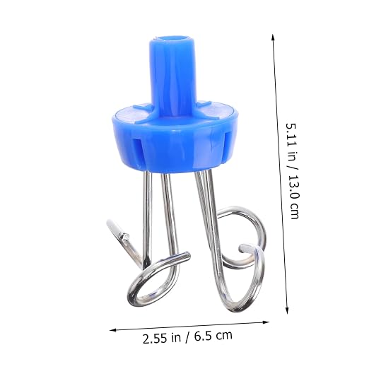 PRETYZOOM Stainless Steel Infusion Stand Hook Vertical Drip Rack Accessory - Image 6