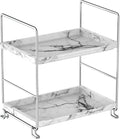 2-Tier Bathroom Organizer Countertop Perfume Makeup Shelf Cosmetics Storage by JANUSLiANG