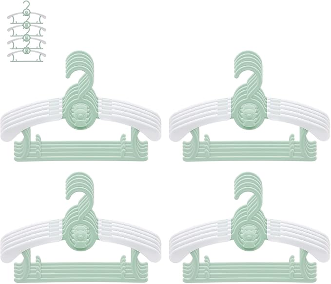 JSF Baby Hangers, 20 Pack Baby Clothes Hangers by JSF