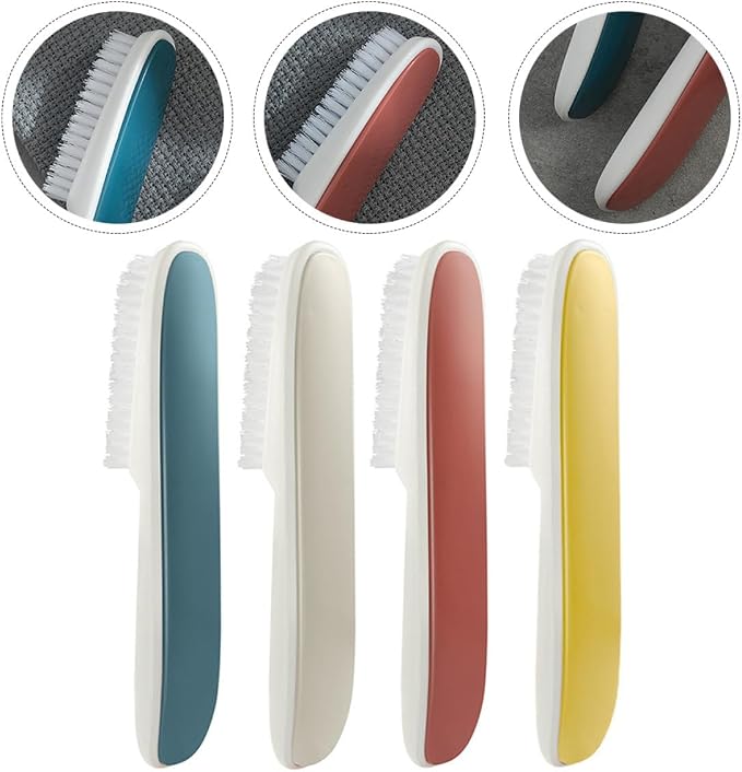 4pcs Handheld Soft Bristle Shoe Cleaning Brushes Laundry Scrubber Set - Image 6