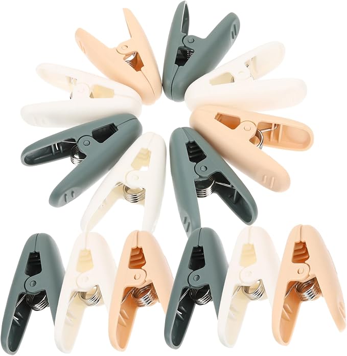 DOITOOL 15Pcs Plastic Clothes Pins Laundry Clips by DOITOOL