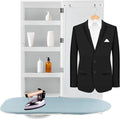 Wall-Mounted Ironing Board Cabinet, Built in Swivel Ironing Board Folding by Unknown